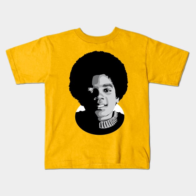 Michael Jackson Kids T-Shirt by Rola